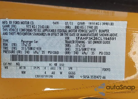 2012 Ford Focus Se from USA, damaged, VIN 1FAHP3K28CL194591